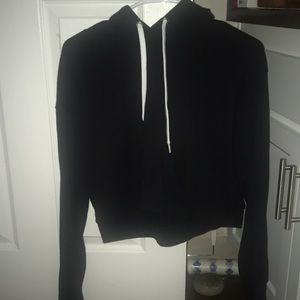 H&M crop hoodie